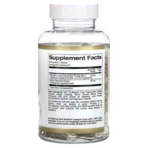 Thực phẩm bổ sung California Gold Nutrition Immune & Respiratory Care 90 Veggie Capsules 898220019168