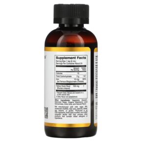 Thực phẩm bổ sung California Gold Nutrition Iron 4 fl oz (118 ml) 898220021161