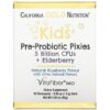 Thực phẩm chức năng California Gold Nutrition Kids Pre-Probiotic Pixies 5 Billion CFUs + Elderberry Natural Blueberry Flavor 30 Packets 0.05 oz (1.5 g) Each 898220018536