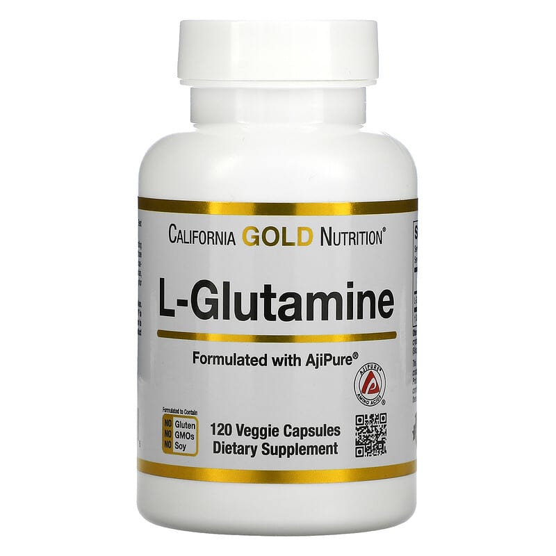 California Gold Nutrition L-Glutamine AjiPure 500 mg 120 Veggie Capsules 8 Thực phẩm chức năng California Gold Nutrition L-Glutamine AjiPure 500 mg 120 Veggie Capsules 898220019236