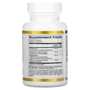 Thực phẩm bổ sung California Gold Nutrition Life Boost 60 Veggie Capsules 898220021086