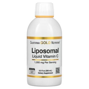 Thực phẩm chức năng California Gold Nutrition Liposomal Liquid Vitamin C 1.000 mg 8.5 fl oz (250 ml) 898220018390