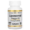 California Gold Nutrition Liposomal Vitamin D3 25 mcg (1.000 IU) 60 Veggie Capsules 4 Thực phẩm chức năng California Gold Nutrition Liposomal Vitamin D3 25 mcg (1.000 IU) 60 Veggie Capsules 898220018734