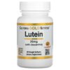 Thực phẩm chức năng California Gold Nutrition Lutein with Zeaxanthin 20 mg 60 Veggie Softgels 898220014088