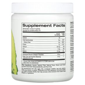 Thực phẩm bổ sung California Gold Nutrition MATCHA ROAD Matcha + Collagen 8 oz (227 g) 898220021581