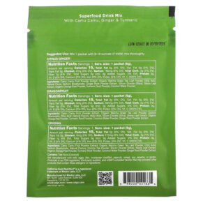 California Gold Nutrition MATCHA ROAD Matcha + Vitamin C - Trial Pack 3 Count 3 Thực phẩm bổ sung California Gold Nutrition MATCHA ROAD Matcha + Vitamin C - Trial Pack 3 Count 898220021635