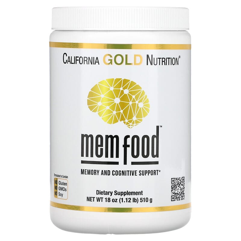 California Gold Nutrition MEM Food Memory & Cognitive Support 1.12 lb (510 g) 8 Thực phẩm chức năng California Gold Nutrition MEM Food Memory & Cognitive Support 1.12 lb (510 g) 898220018864
