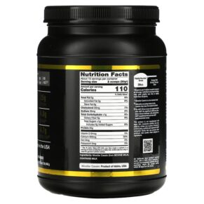 Thực phẩm bổ sung California Gold Nutrition Micellar Casein Protein Unflavored Slow Absorption 16 oz (454 g) 898220010615