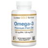Thực phẩm chức năng California Gold Nutrition Omega-3 Premium Fish Oil 180 EPA / 120 DHA 100 Fish Gelatin Softgels 898220009527