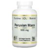 Thực phẩm chức năng California Gold Nutrition Peruvian Maca 500 mg 240 Veggie Caps 898220009503