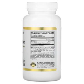 Thực phẩm bổ sung California Gold Nutrition Pterostilbene 50 mg 180 Veggie Capsules 898220018482