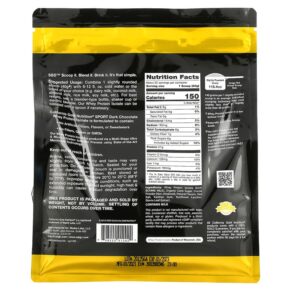 Thực phẩm bổ sung California Gold Nutrition SPORT - Dark Chocolate Whey Protein Isolate 2 lbs (907 g) 898220012022