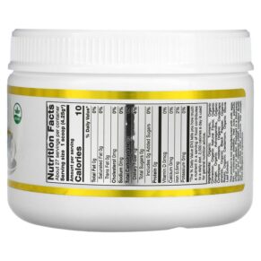 Thực phẩm bổ sung California Gold Nutrition SUPERFOODS - GoldenCeps Organic Turmeric with Adaptogens 4 oz (114 g) 898220014361