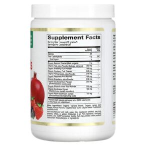 Thực phẩm bổ sung California Gold Nutrition SUPERFOODS - Organic Red Superfoods Mixed Berry 10.58 oz (300 g) 898220019847