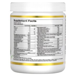 Thực phẩm bổ sung California Gold Nutrition SUPERFOODS - Supergreens + Superfoods 6.42 oz (182 g) 898220018093