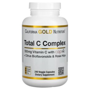 Thực phẩm chức năng California Gold Nutrition Total C Complex 500 mg 240 Veggie Capsules 898220018840
