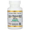 Thực phẩm chức năng California Gold Nutrition Trans-Resveratrol 200 mg 60 Veggie Capsules 898220011742