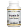 Thực phẩm chức năng California Gold Nutrition Vitamin D3 125 mcg (5.000 IU) 360 Fish Gelatin Softgels 898220010660