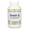 Thực phẩm chức năng California Gold Nutrition Vitamin D3 50 mcg (2.000 IU) 360 Fish Gelatin Softgels 898220011803