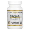 Thực phẩm chức năng California Gold Nutrition Vitamin D3 50 mcg (2.000 IU) 90 Fish Gelatin Softgels 898220011797