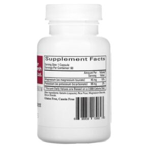 Thực phẩm bổ sung Cardiovascular Research Ltd. Potassium-Magnesium Taurate 60 Capsules 696859130823