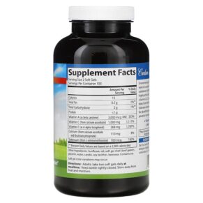 Thực phẩm bổ sung Carlson ACES 200 Soft Gels 088395044328