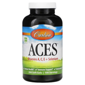 Thực phẩm chức năng Carlson ACES 200 Soft Gels 088395044328