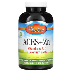 Thực phẩm chức năng Carlson Aces + Zn 360 Soft Gels 088395044243