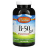 Thực phẩm chức năng Carlson B-50 Gel Vitamin B Complex 200 Soft Gels 088395020629