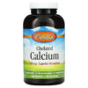 Thực phẩm chức năng Carlson Chelated Calcium 250 mg 180 Tablets 088395054624