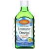 Thực phẩm chức năng Carlson Immune Omega Natural Lemon 8.4 fl oz (250 ml) 088395452000