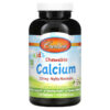 Thực phẩm chức năng Carlson Kid's Chewable Calcium Natural Vanilla 250 mg 120 Tablets 088395050848