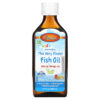 Thực phẩm chức năng Carlson Kid's Norwegian The Very Finest Fish Oil Just Peachie 800 mg 6.7 fl oz (200 ml) 088395194306