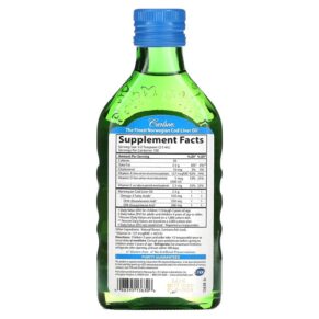 Thực phẩm bổ sung Carlson Kid's Wild Norwegian Cod Liver Oil Bubble Gum 8.4 fl oz (250 ml) 088395136306