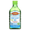 Thực phẩm chức năng Carlson Kids Cod Liver Oil Natural Green Apple 550 mg 8.4 fl oz (250 ml) 088395137303