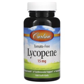 Thực phẩm chức năng Carlson Lycopene 15 mg 180 Soft Gels 088395087127