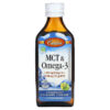 Thực phẩm chức năng Carlson MCT & Omega-3 Natural Lemon Lime 6.7 fl oz (200 ml) 088395177002