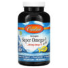 Thực phẩm chức năng Carlson Norwegian Super Omega-3 Gems 600 mg 180 Soft Gels 088395153204