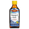 Thực phẩm chức năng Carlson Omega 3 Plus D & K Natural Lemon 1.430 mg 6.7 fl oz (200 ml) 088395195006