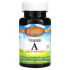 Thực phẩm chức năng Carlson Vitamin A 7.500 mcg RAE (25.000 IU) 100 Soft Gels 088395011313