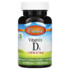 Carlson Vitamin D3 25 mcg (1.000 IU) 100 Soft Gels 5 Thực phẩm chức năng Carlson Vitamin D3 25 mcg (1.000 IU) 100 Soft Gels 088395014512