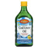 Carlson Wild Norwegian Cod Liver Oil Natural Lemon 16.9 fl oz (500 ml) 5 Thực phẩm chức năng Carlson Wild Norwegian Cod Liver Oil Natural Lemon 16.9 fl oz (500 ml) 088395013522