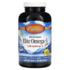 Carlson Wild Norwegian Elite Omega-3 Gems Natural Lemon 800 mg 180 Soft Gels 4 Thực phẩm chức năng Carlson Wild Norwegian Elite Omega-3 Gems Natural Lemon 800 mg 180 Soft Gels 088395017124