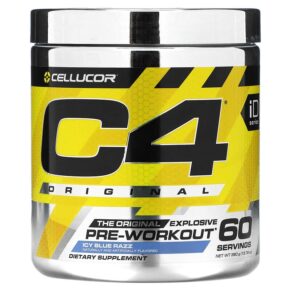 Thực phẩm chức năng Cellucor C4 Original Explosive Pre-Workout Icy Blue Razz 13.76 oz (390 g) 842595104455