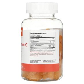 Thực phẩm bổ sung Chapter One C is For Vitamin C 60 Gummies 848998041076
