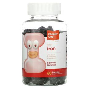 Thực phẩm chức năng Chapter One I Is for Iron Flavored Gummies 60 Gummies 848998041120