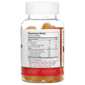 Thực phẩm bổ sung Chapter One O is for Omega Flavored Gummies 60 Gummies 848998041069