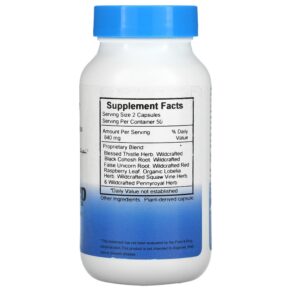 Thực phẩm bổ sung Christopher's Original Formulas Birth-Prep Six Week Formula 420 mg 100 Vegetarian Caps 084783891277