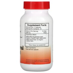 Thực phẩm bổ sung Christopher's Original Formulas Heavy Mineral Bugleweed Formula 400 mg 100 Vegetarian Caps 084783891468