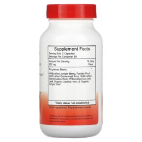 Thực phẩm bổ sung Christopher's Original Formulas Kidney Formula 475 mg 100 Vegetarian Caps 084783891048